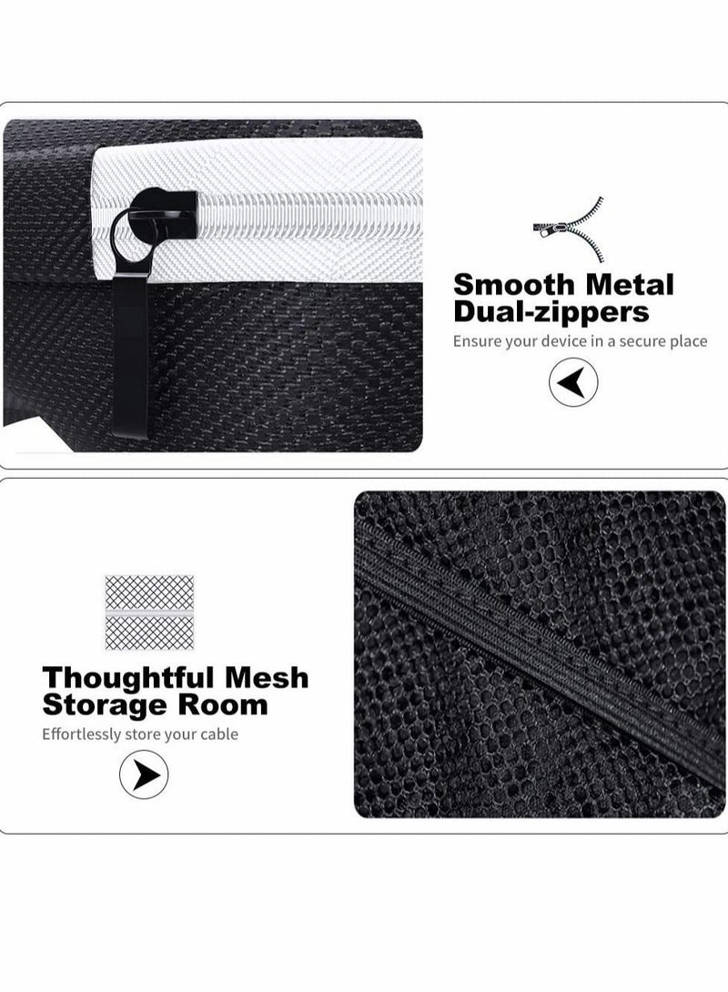 KASTWAVE Storage Bag Compatible with PS5 Controller, Carrying Case Pouch - Image 3