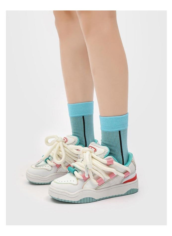 KUYING New Thick Sole Elevated Board Shoes  - Image 2