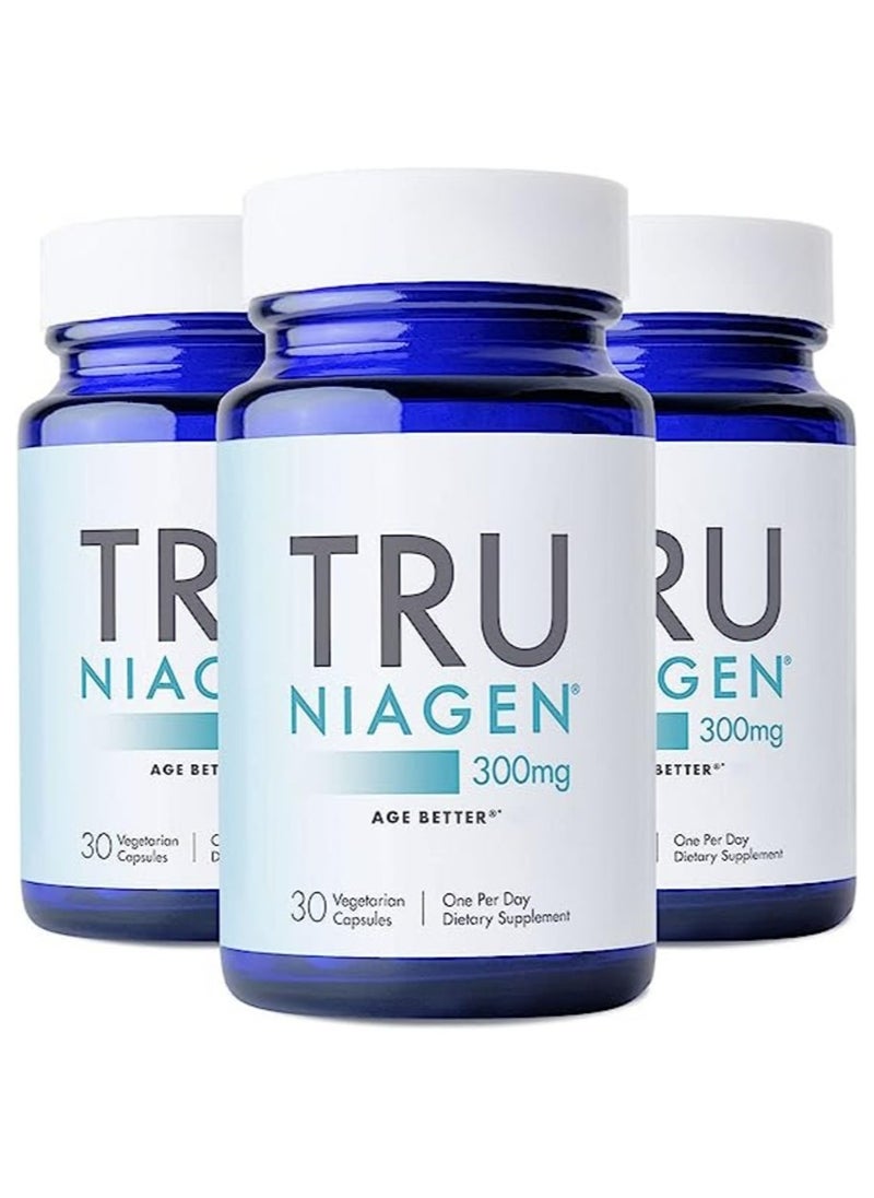 TRU NIAGEN 30Ct/300Mg Multi Award Winning Patented Nad+ Boosting Supplement More Efficient Than Nmn  - Image 1