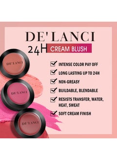 Flushed Blusher Glow Finish Korean Blush Natural Looking Face Cream Blush With Brush Mirror Long Last Lightweight Blushing For Cheek And Lip Tintwaterproof Breathabletacl Free (Rust 04 ) - pzsku/ZC54F3D40D996BFAF92FAZ/45/_/1694504635/626f36d0-4a48-4fc9-8234-478f2975fca7