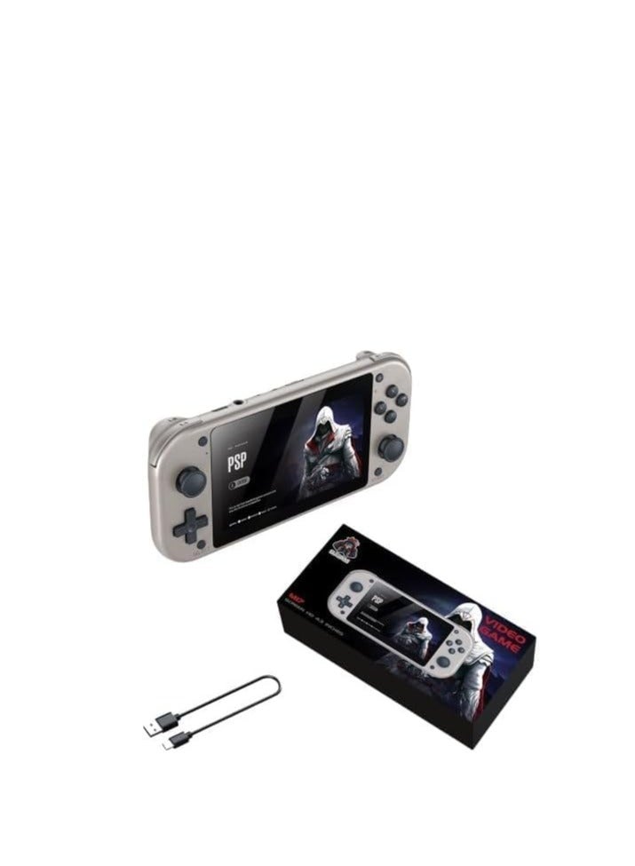 BlueFire Retro Handheld Game Console M17 – 4.3 Inch IPS HD Screen Portable Gaming Player with 20,000+ Built-in Classic Games, 128GB TF Card, Open Source Linux EmuELEC System, PSP/PS1/N64/FC Emulator Support, Long Battery Life, USB-C Fast Charging, Lightweight Travel-Friendly Design with Ergonomic Grip, Multi-Language Support, Arcade & Retro Gaming Console for Kids & Adults - Image 4