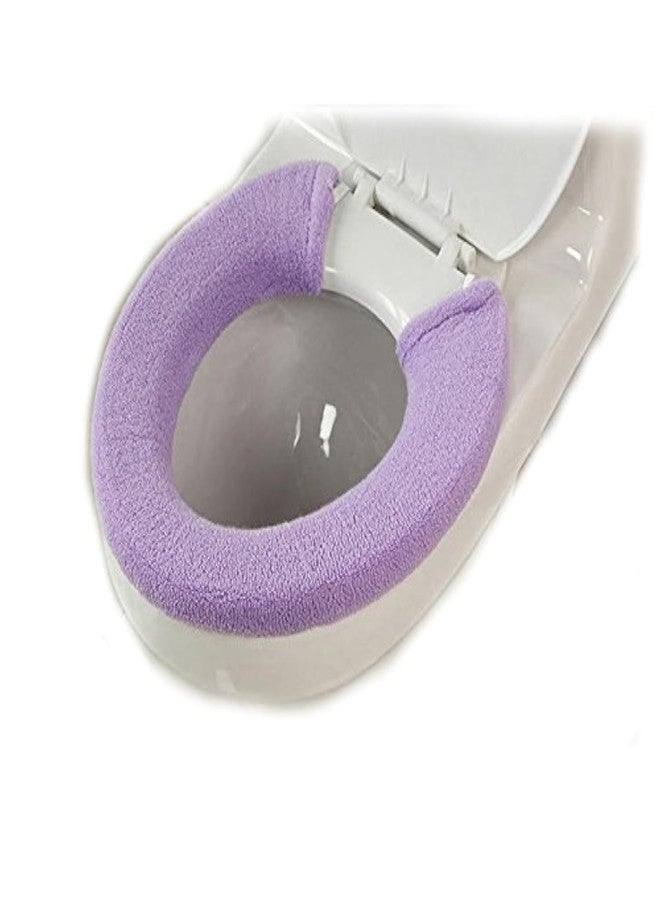 Warmtree Soft Warm Thicken Toilet Seats Covers (Purple) - Image 1