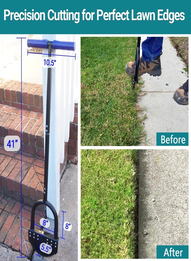 CKLT 40in Hand Edgers for Lawn and Garden Maintenance, Gardening Equipment - Image 4