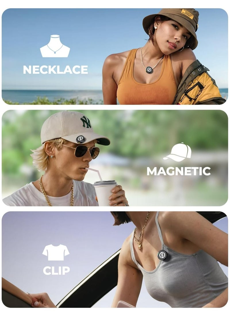 هولي لاند ميكروفون Lark M2 اللاسلكي Lavalier (2TX+3RX) متوافق مع الكاميرا، iPhone، Android، نطاق LOS 1000 قدم، صوت Hi-Fi، إلغاء الضوضاء، مدة 40 ساعة، لمدونات الفيديو  - Image 2