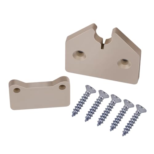 XTPTFABS Heavy Duty Nylon Construction Sun Visor Repair Kit (Beige) Compatible with Dodge RAM 1500 Trucks 2019 2020 2021 2022 2023 2024(1set) - Image 1