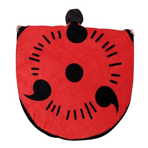 JUST FUNKY Naruto Shippuden Sharingan 48 Inch Round Fleece Throw Blanket - Image 5