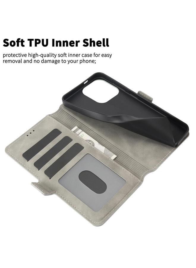 S-TOP Case For iPhone 15 Plus Dreamy Butterfly Love Flower Embossed Leather Phone Case - Image 5