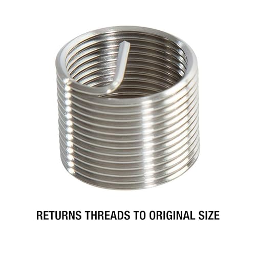 OEMTOOLS 25649 14mm Cylinder Head Rethreaded Kit, Mechanic’s Tool for Rethreading Cylinder Heads, Includes Combination Tap/Reamer, & 3/8", 7/16", 1/2" & 3/4" Inserts, Rethread Aluminum Heads Only - Image 4