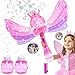 EagleStone Princess Bubble Wands for Kids Bubble Machine for Toddlers LED Light Music Bubble Toys with 1 Liion Battery Outdoor Easter Birthday Toys for Toddlers 3 4 5 6 7 8 Year Old Girl Gifts - Image 2