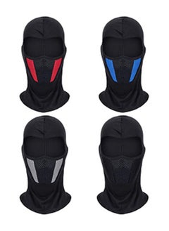 KASTWAVE 4 Pieces Ski Mask Balaclava Face Mask for Winter Full Face Cover Designed with 1 Hole and Breathing Holes for Men Women Windproof Winter Hat Cold Weather Protection for Motorcycle Riding Bike Cycling  - Image 1