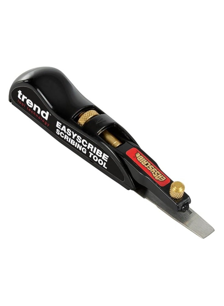 Trend Trend EasyScribe Scribing Tool, Accurate Scribing Solution for Carpenters, Joiners, Tilers, Kitchen & Shop Fitters, E/SCRIBE, Black  - Image 1
