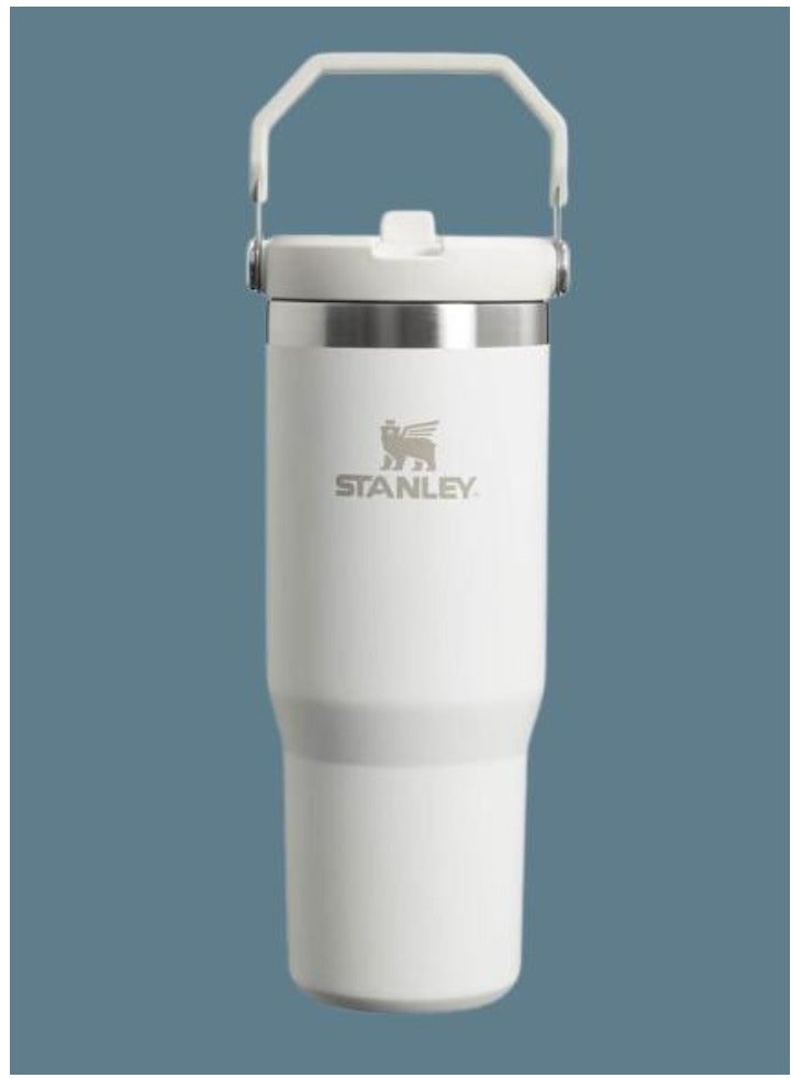 Stanley IceFlow 30 oz Stainless Steel Tumbler with Leak-Resistant Flip Straw - Vacuum Insulated Water Bottle for Home, Office, or Car, Keeps Drinks Cold for 12 Hours, Frost Color – Durable, Stylish, Spill-Free Hydration for On-the-Go - Image 1