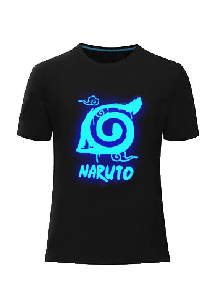 KUYING New Naruto Night Light T-shirt  - Image 1