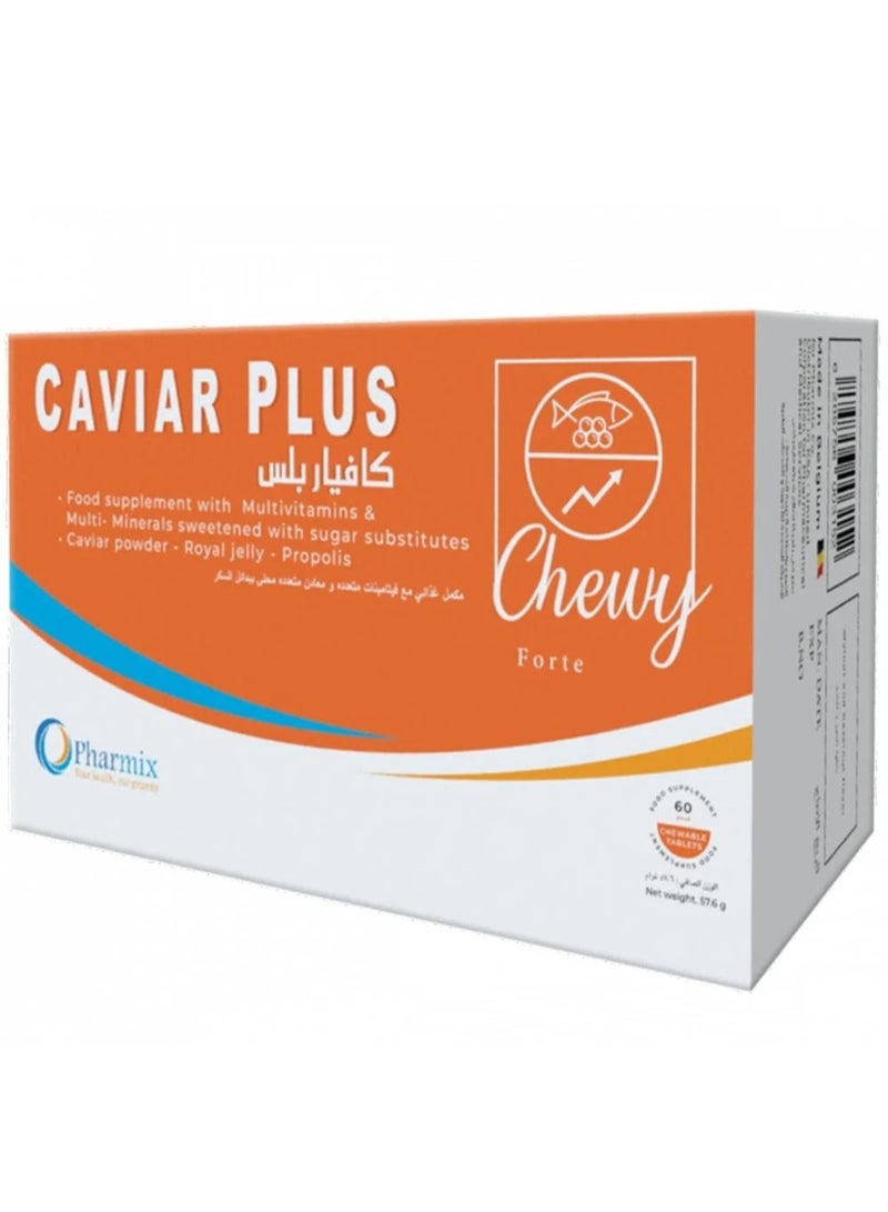 Caviar Plus Chewable 60Tablets