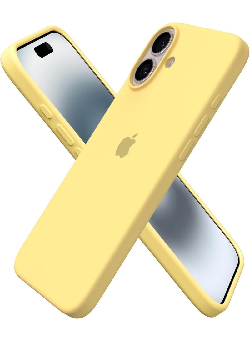 حافظة آيفون 17 من السيليكون الناعم السائل لهاتف آيفون 17 مع بطانة داخلية من الألياف الدقيقة حافظة هاتف واقية مضادة للصدمات لهاتف آيفون 17 6.3 بوصة - Image 1