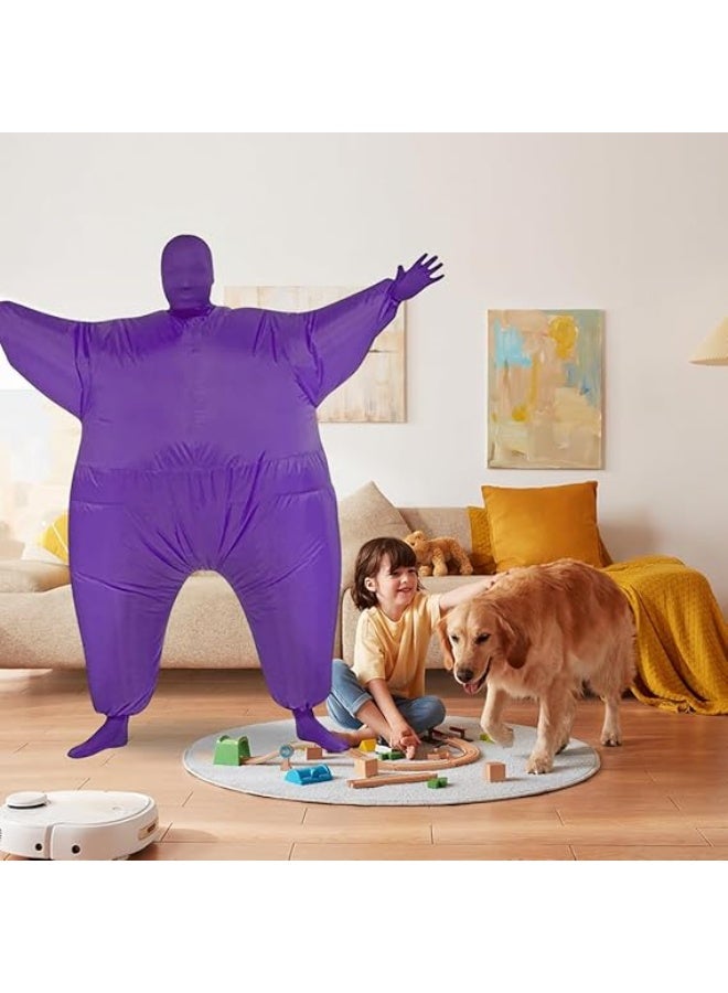 YelaJoy Inflatable Costumes Adult Size Inflatable Body Suits Pants,Halloween Funny Fancy Dress Blow Up Party Toy - Image 2