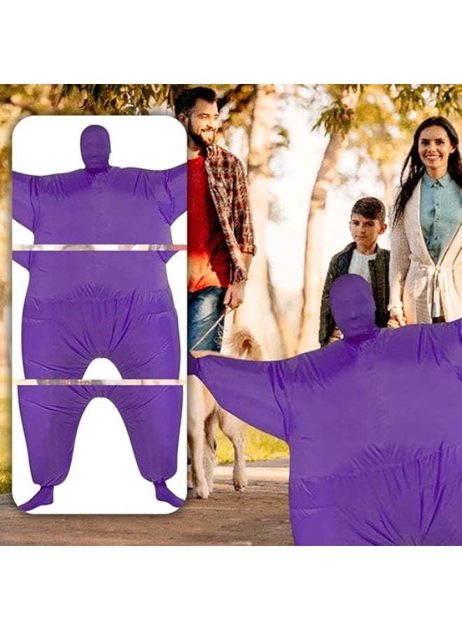 YelaJoy Inflatable Costumes Adult Size Inflatable Body Suits Pants,Halloween Funny Fancy Dress Blow Up Party Toy - Image 3