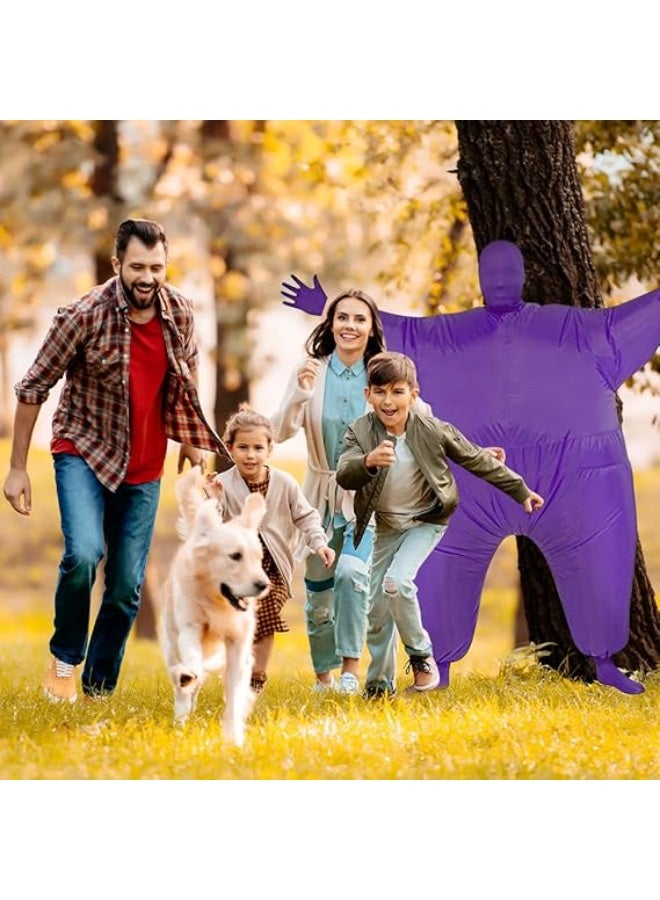 YelaJoy Inflatable Costumes Adult Size Inflatable Body Suits Pants,Halloween Funny Fancy Dress Blow Up Party Toy - Image 5