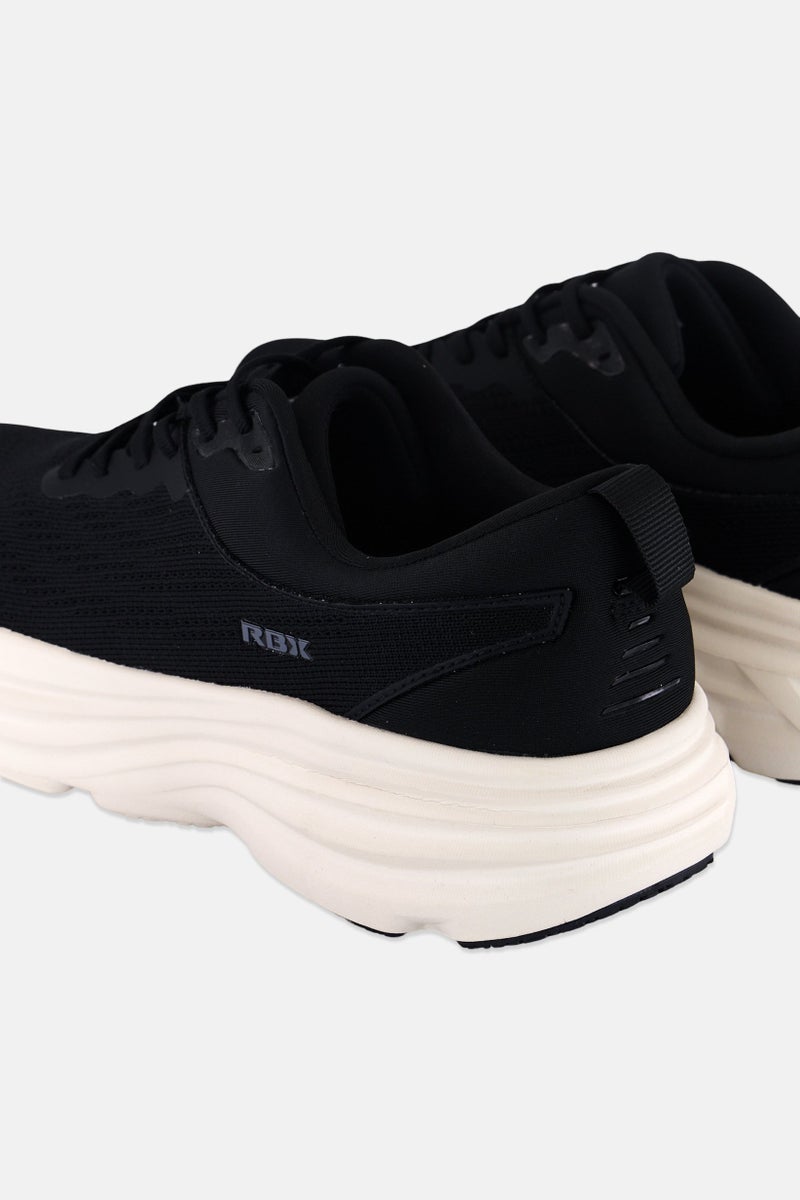 RBX أحذية خارجية للرجال مزودة بأربطة بشعار العلامة التجارية، سوداء - Image 3