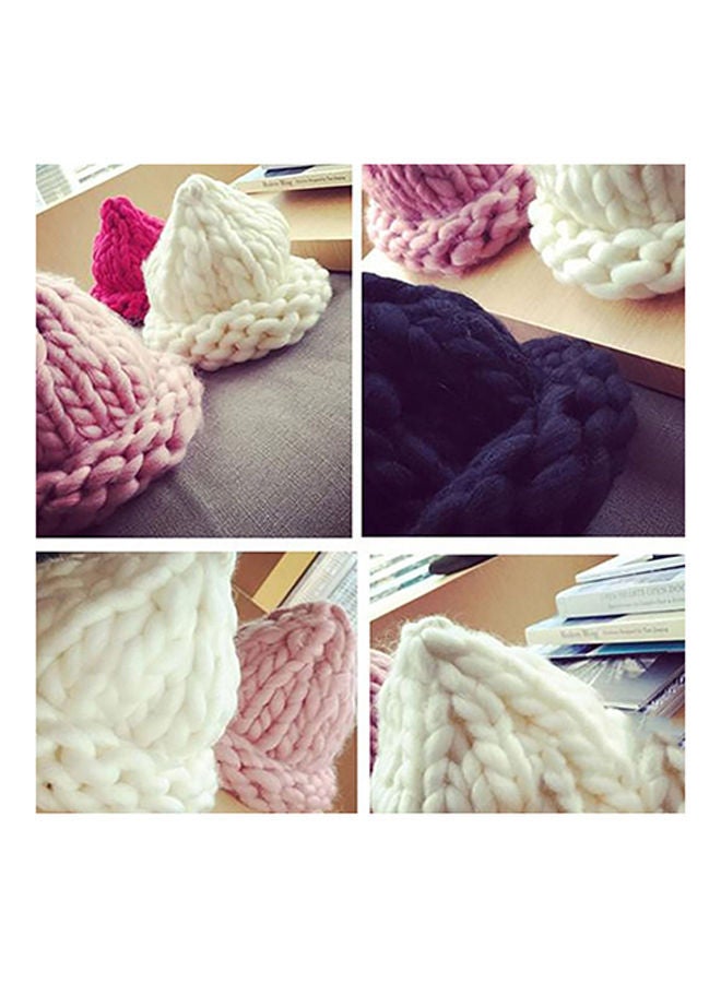 NIBEMINENT Wool Blend Yarn Black 40000x20mm - Image 3