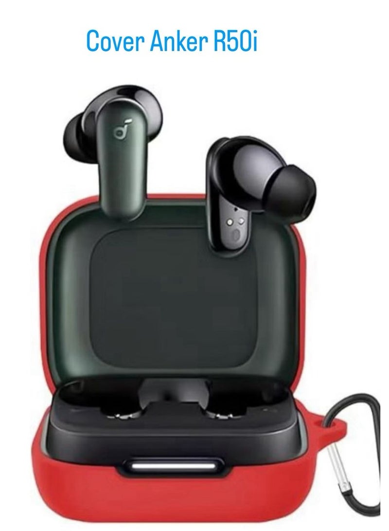 Silicone Case for Anker R50i NC Earphones - red - Image 3