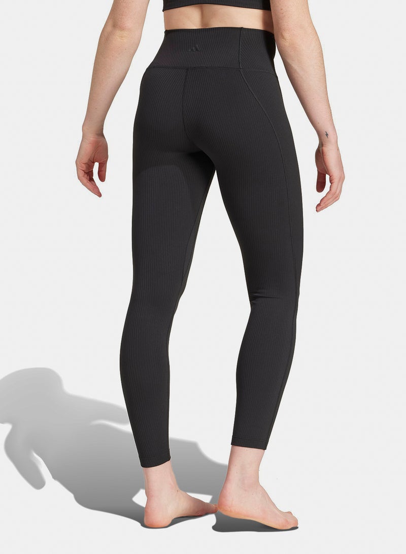 Adidas All Me Rib 7/8 Leggings - Image 2