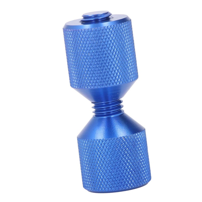 2pcs Flange Alignment Pin Anodized Aluminum 1 1 8in Double Hole Pins for 0.5 to 14in 150LB Pipe Flanges Lightweight Alignment Tool for Piping Projects Blue - Image 5