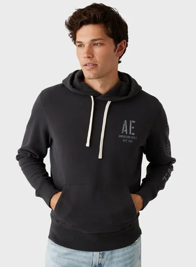 امريكان ايجل Graphic Hoodie