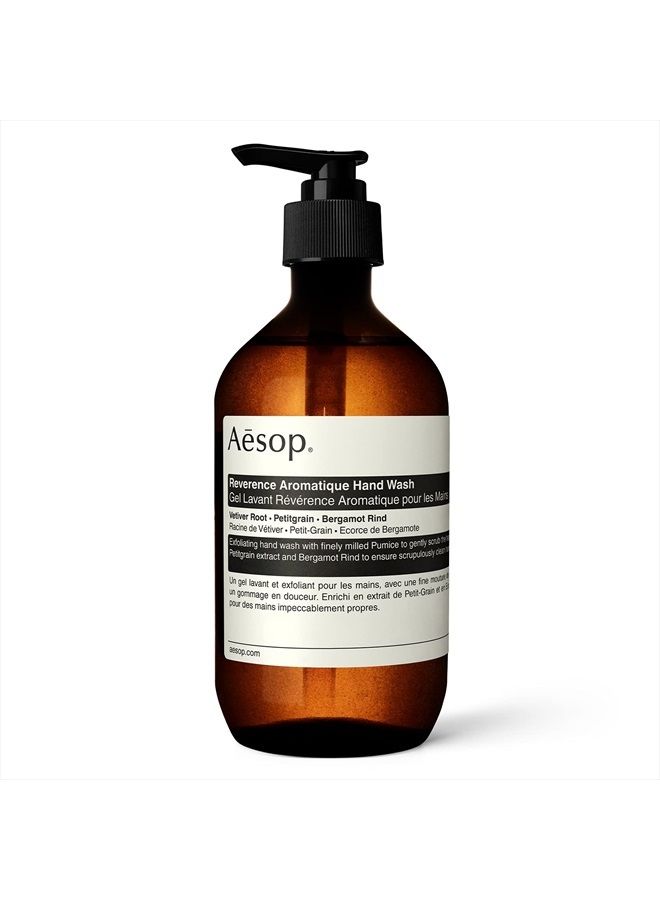 Aesop Reverence Aromatique Hand Wash | 500mL/16.9 oz | Paraben, Cruelty-free & Vegan - Image 1