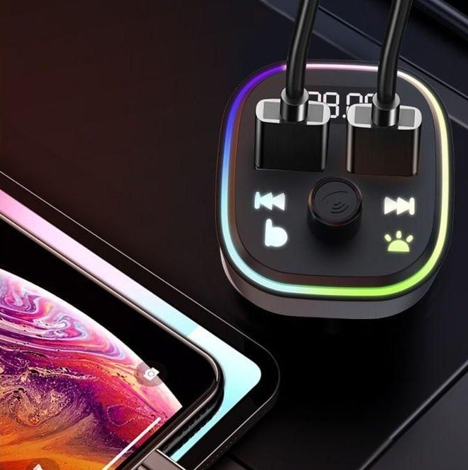 أيرلدوم شاحن سيارة بلوتوث ومحول إف إم من إيرلدوم ET-M85 بمنفذي USB (3.1 أمبير) - Image 3