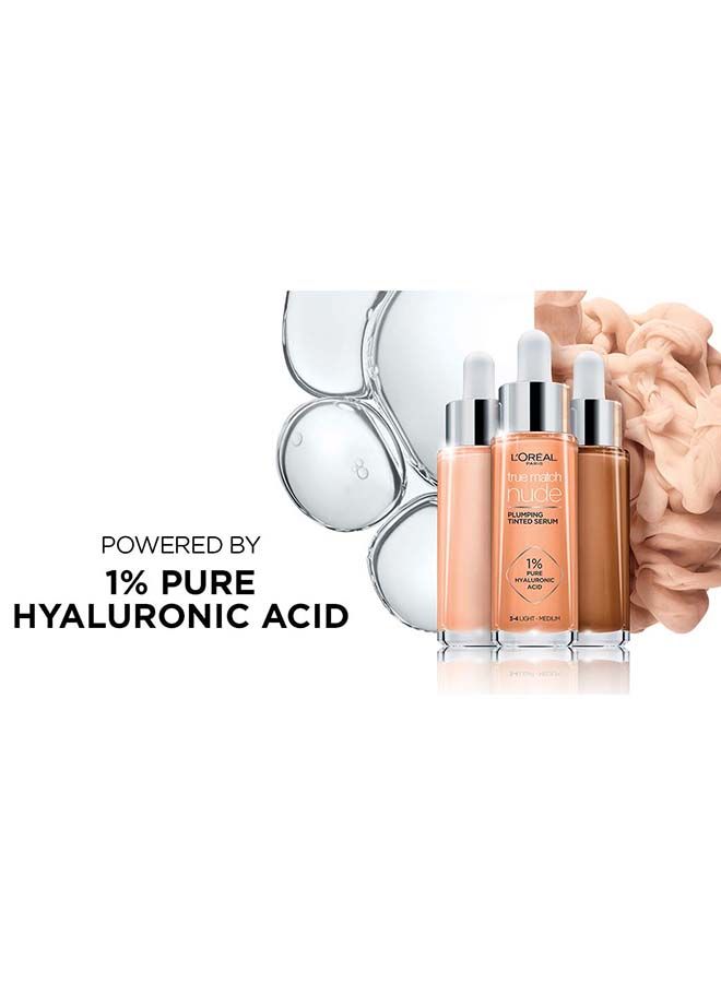 True Match Nude, Plumping tinted Serum, Shade 6-7