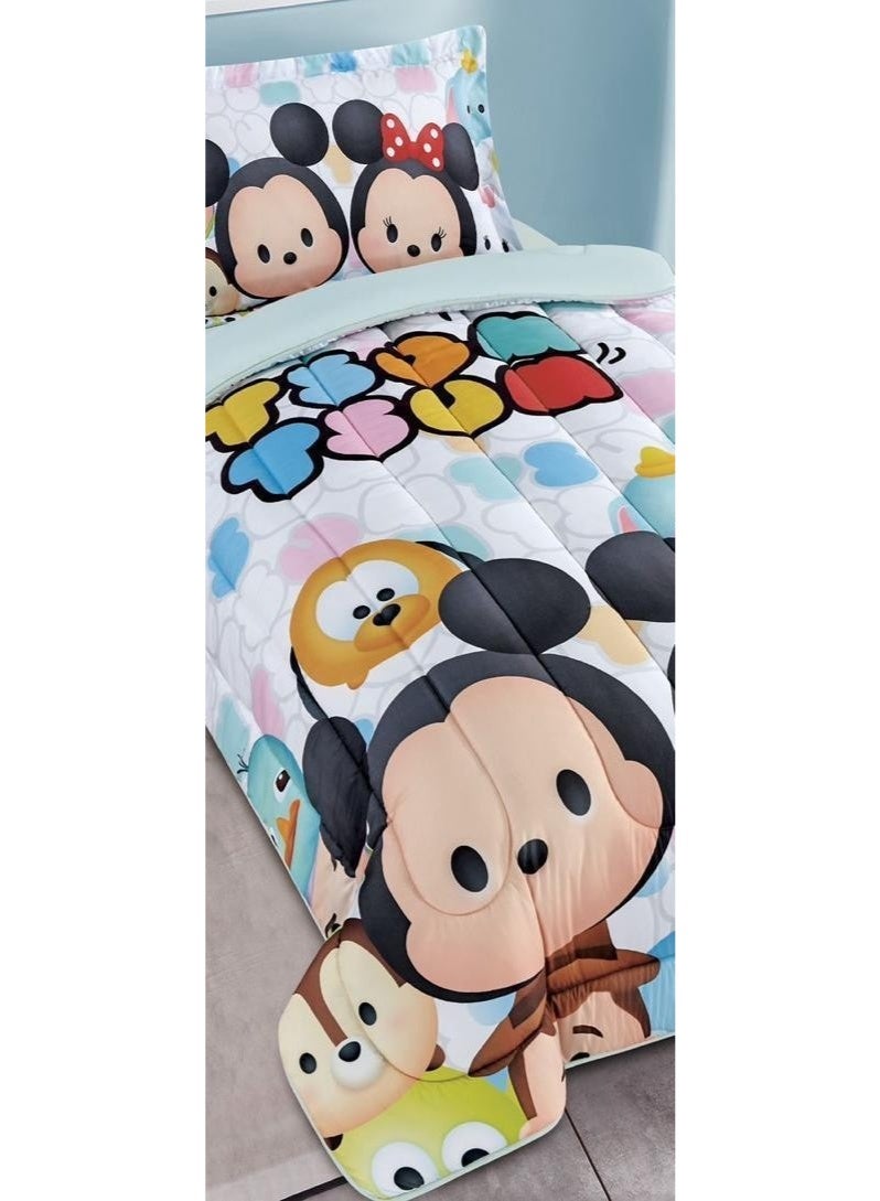 Gernetic Reversible Cartoons Printed4-Piece Comforter Set - Image 3