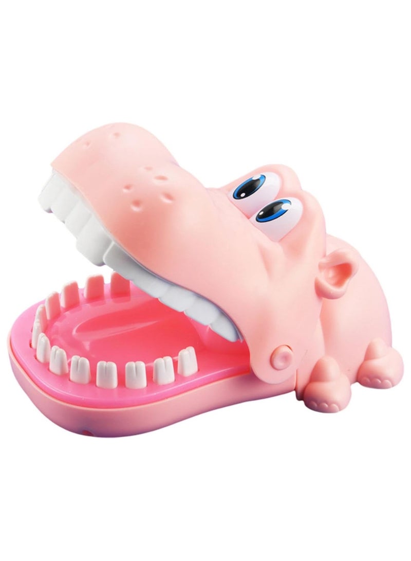 Biting Finger Toy - Biting Finger Hippo Toy | Biting Hand Dentist Toy, Interactive Mouth Biting Hand Kid Reaction Game, Biting Finger Dentist Game for Home School Supplies, Christmas - Image 1