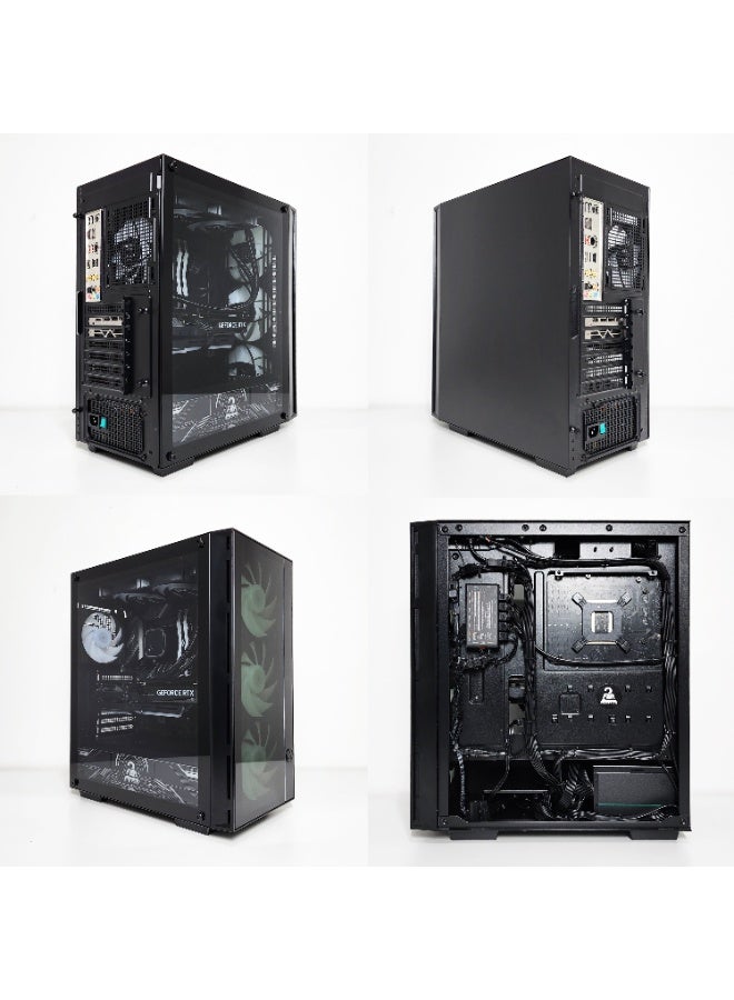 2 FAR ROBOTICS T-300 - AMD Ryzen 5 9600X | RTX 5070 Ti | 32GB DDR5 | 2TB NVME M.2 SSD | Windows 11 pro | 1 Year Warranty | WIFI | BLUETOOTH | Liquid Cooled Gaming PC [T-385 V4] Black - Image 5