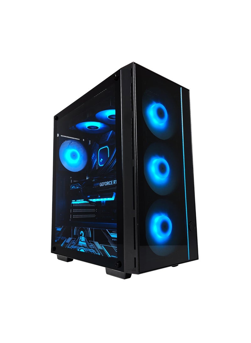 2 FAR ROBOTICS T-300 - AMD Ryzen 5 9600X | RTX 5070 Ti | 32GB DDR5 | 2TB NVME M.2 SSD | Windows 11 pro | 1 Year Warranty | WIFI | BLUETOOTH | Liquid Cooled Gaming PC [T-385 V4] Black - Image 3