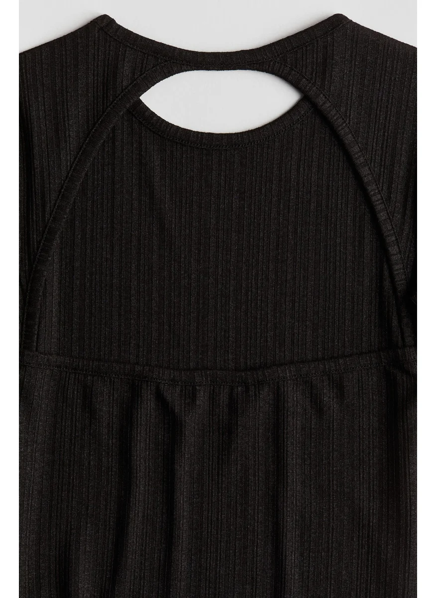 اتش اند ام Cut-Out Back Jersey Dress