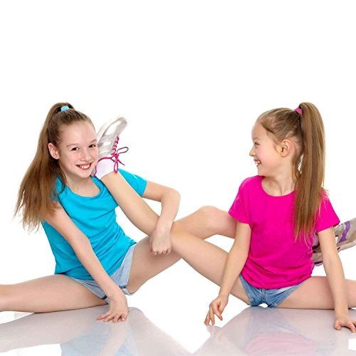 eBoot 100 Pieces Hair Elastics Hair Ties Ponytail Holders Hair Bands (5 x 0.3 cm, Bright Color) - Image 4