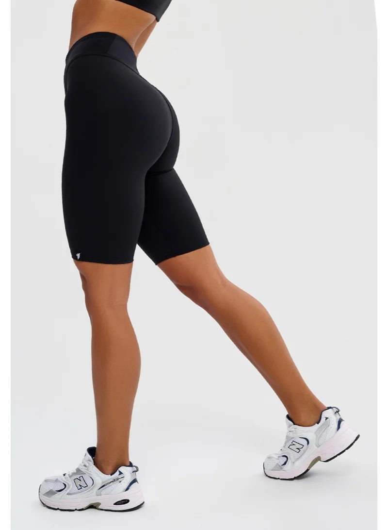 Bona Fide Bona Fide Premium Quality High Waist Biker Shorts for Women with Push Up - Womens Shorts for Gym, Workout