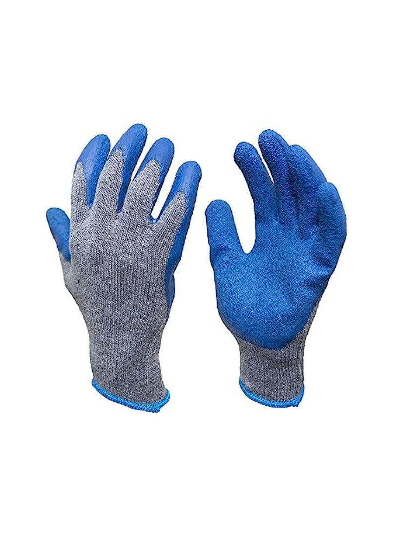 KNP KNP High performance work gloves feature a double coating of rubber latex designed to offer maximum protection and durability for various demanding tasks.  - Image 1