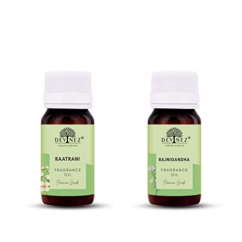 Devinez RaatRani, Rajnigandha Aroma Oil for Diffuser/Ultrasonic Aroma Diffuser/Tealight Diffuser/Reed Diffuser, 15ml Each - Image 1