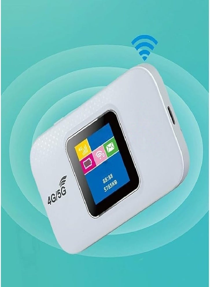 Mini Smart Pocket Router, 4G/5G WiFi 300Mbps Plug and Play Standard SIM Card Pocket Mobile Hotspot Wireless Network Smart Router - Image 5