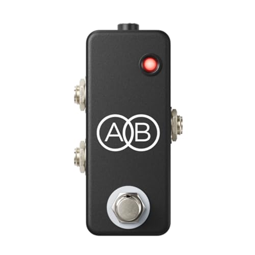 JHS Pedals Mini A/B Box - Guitar Signal Path Effect, Black/Silver, Model Number: Mini A/B Box - Image 1