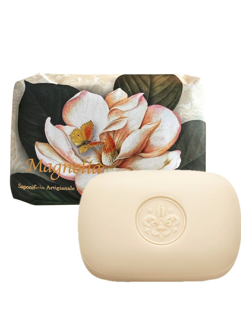 SAPONIFICIO ARTIGIANALE FIORENTINO Magnolia Soap (200g) - Image 1