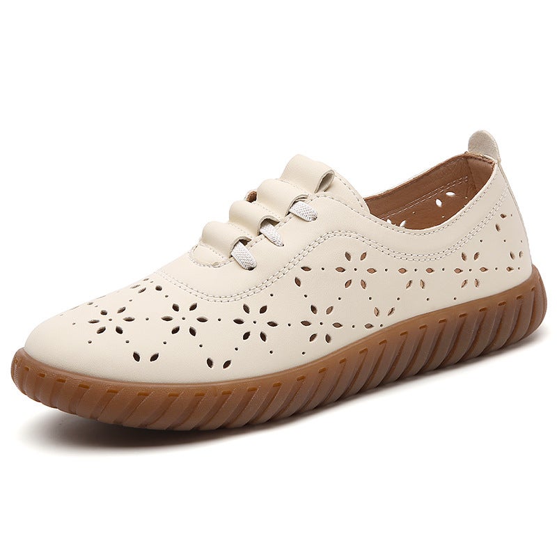 2025 Dropshipping Slip-On Shoes Hollow Shoes Mom Shoes - Image 2