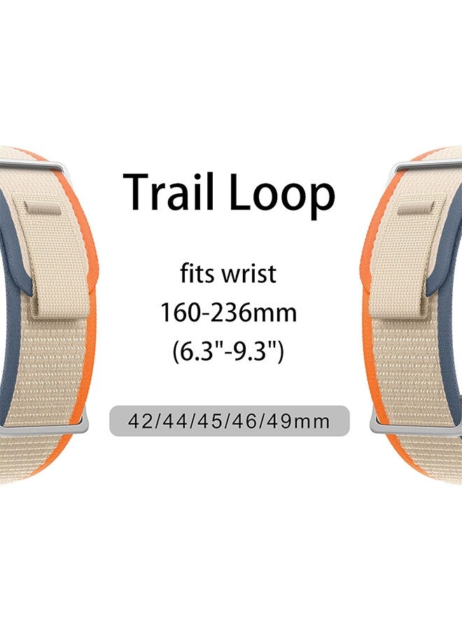 MXN 3 Pcs Nylon 42/44/45/46/49mm Apple Watch Watch Bands - Soft Breathable Adjustable Sports Replacement Strap for iWatch Bands Ultra Series 10 9 8 7 SE 6 5 4 3 2 1 - Image 2