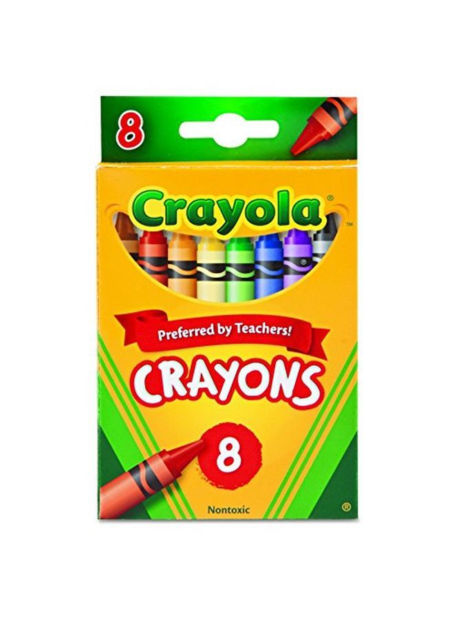 Crayola Nontoxic Crayons 8 Count (Pack Of 12) - Image 2