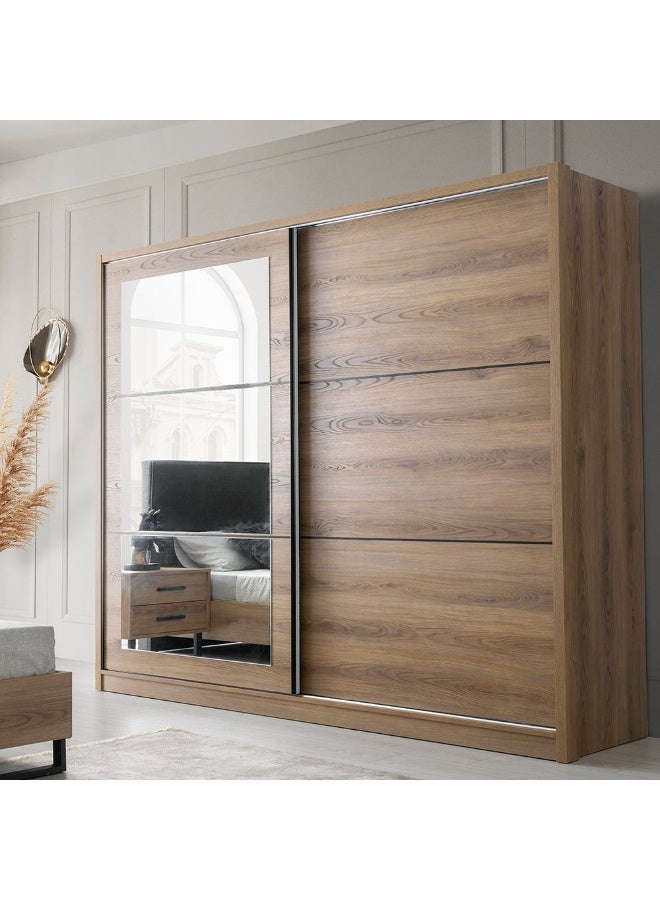 DANUBE HOME خزانة ملابس منزلية نوردن - جوز أفريقي - Image 1