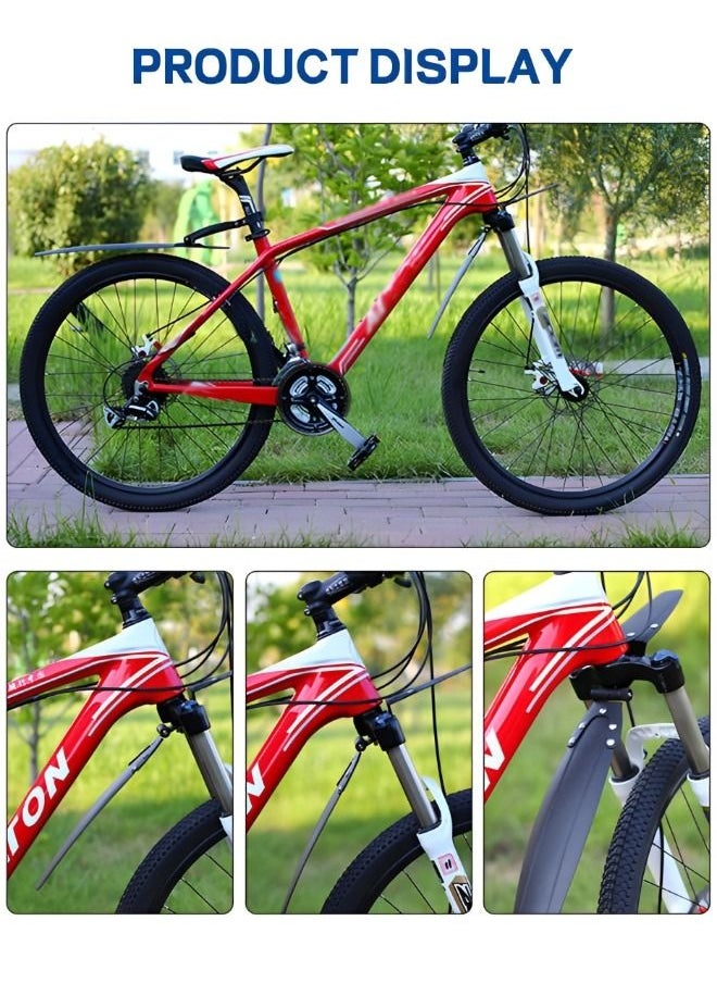 GROIC Bike Mudguard Bicycle Fender E-Bike Mountain Adjustable Quick Release Patent Design Front/Rear Fenders Set  - Image 5