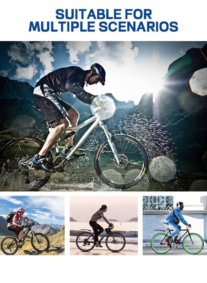 GROIC - Bike Mudguard Bicycle Fender E-Bike Mountain Adjustable Quick Release Patent Design Front/Rear Fenders Set - Image 1