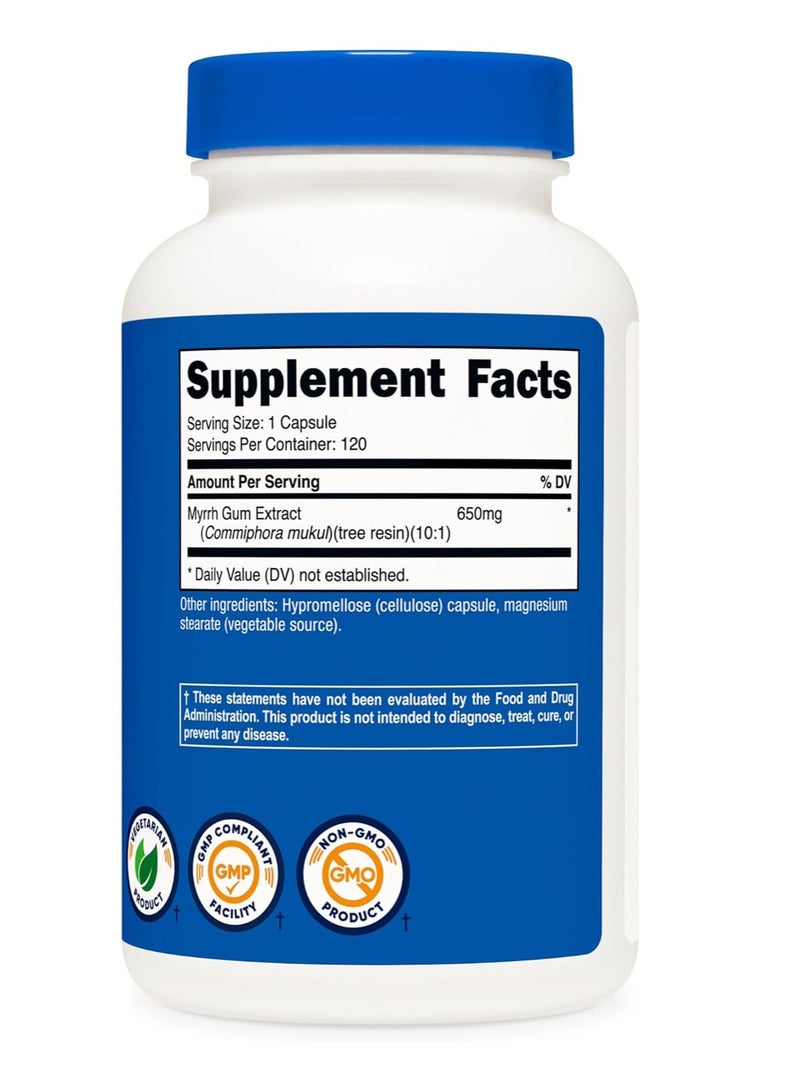 حبوب المرة 650 مجم 120 كبسول خالي من الجلوتين - Image 3